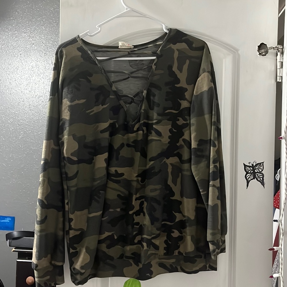 camo long sleeve